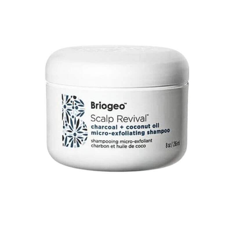 briogeo charcoal and tea tree oil scalp shampoo for exfoliating the scalp