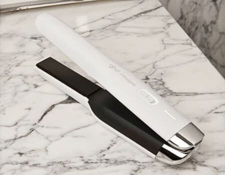 cordless hair styling tool for curls and to straighten hair
