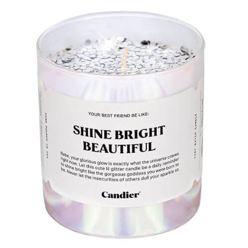 Candier Shine Bright Beautiful Babe Candle