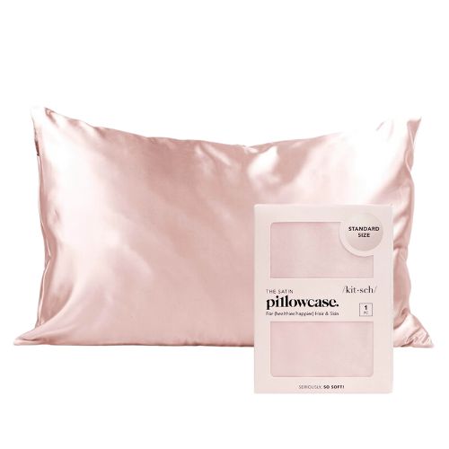 Kitsch Satin Pillowcase light pink